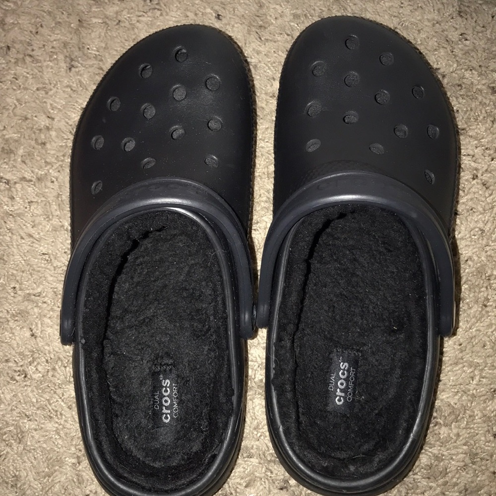 Brand New Fuzzy Crocs